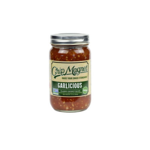 Chip Magnet Garlicious Salsa