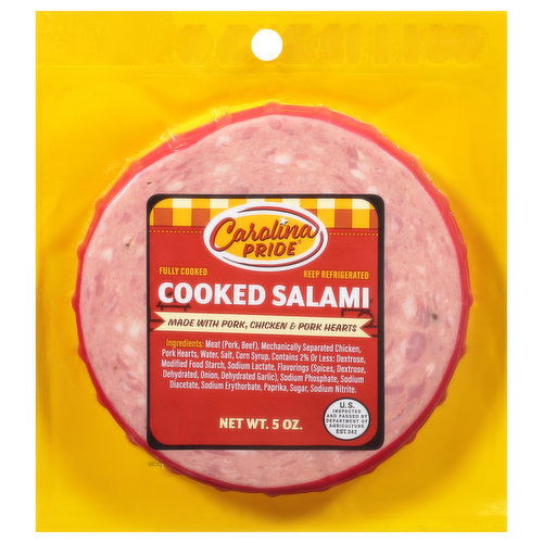 Carolina Pride Salami, Cooked