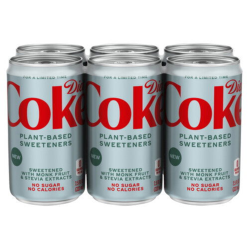 Diet Coke Soda, Plant-Based Sweeteners