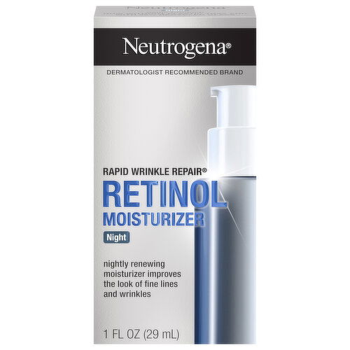 Neutrogena Rapid Wrinkle Repair Moisturizer, Retinol, Night