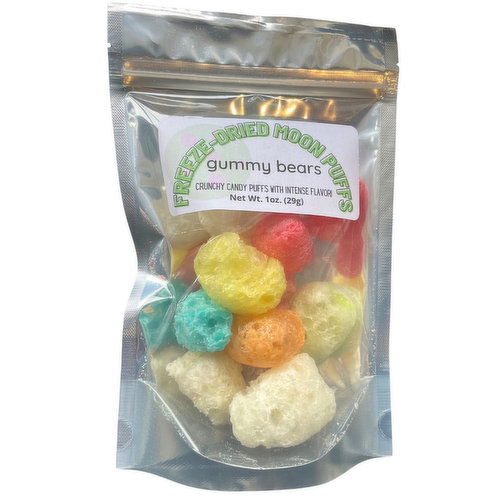 Freeze Dried Moon Puffs Gummy Bears