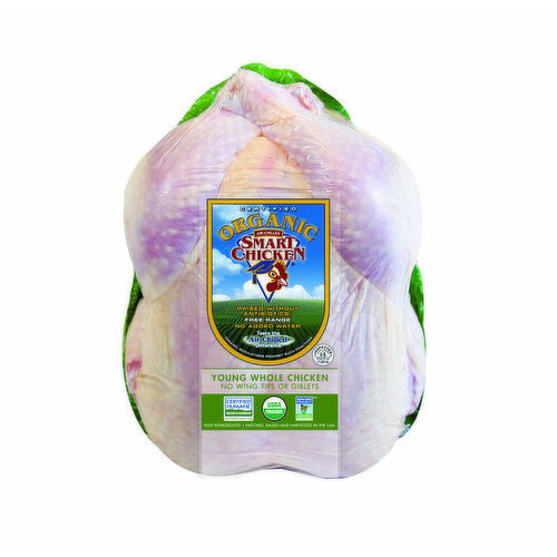 Smart Chicken Organic Whole Fryer Chicken