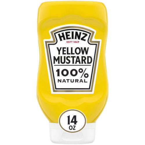 Heinz 100% Natural Yellow Mustard