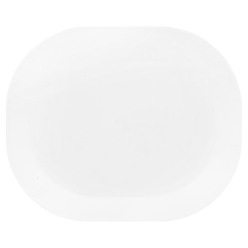 Corelle Vitrelle Platter, Winter Frost White, 12.25 Inches