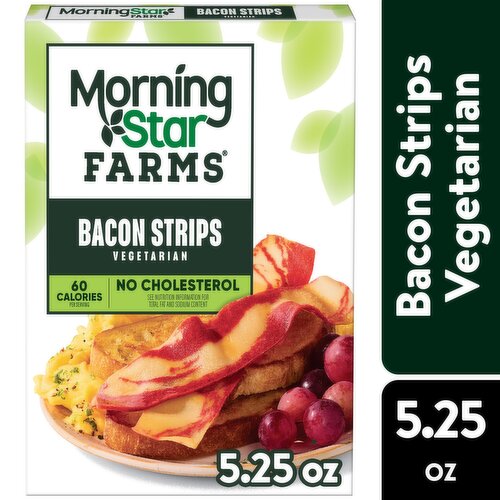 MorningStar Farms Plant Based Bacon Strips, Original