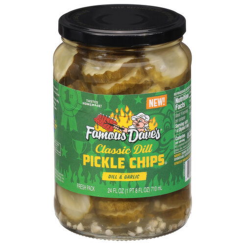 Famous Dave's Pickle Chips, Classic Dill