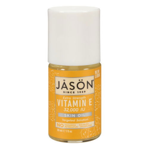 Jason Skin Oil, Vitamin E, 32,000 IU, Extra Strength