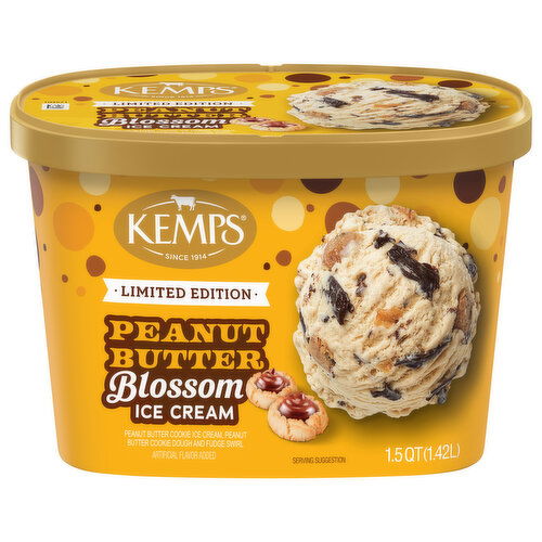 Kemps Limited Edition Red, White & Blueberry Ice Cream