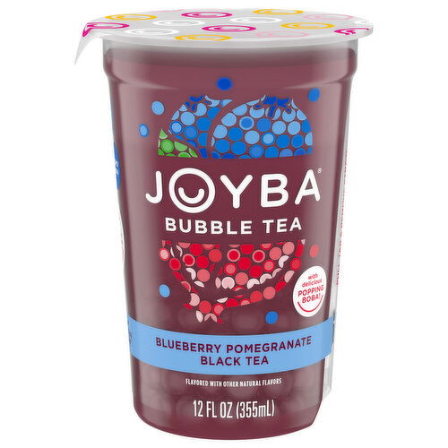 Joyba Blueberry Pomegranate Black Tea Bubble Tea