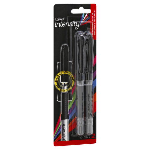 BiC Intensity Permanent Marker, Black, Fine