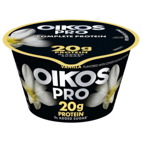 Oikos Pro 2% Milkfat Cultured Ultra-Filtered Milk Vanilla Yogurt