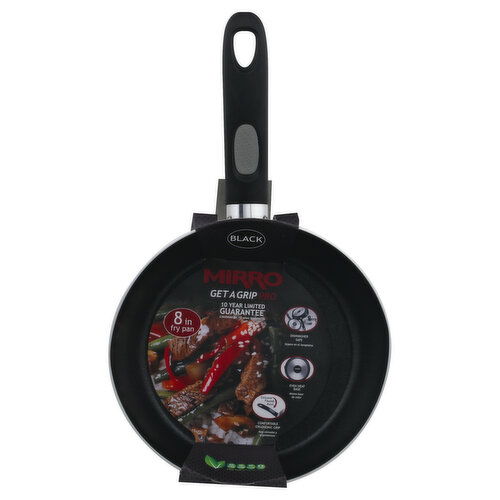 Mirro Fry Pan, Black, 8 Inch