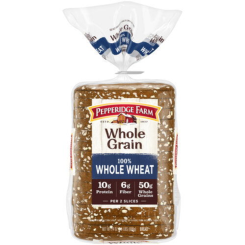 Pepperidge Farm® Whole Grain 100% Whole Wheat Bread