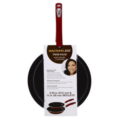 Rachael Ray Skillets, Twin Pack