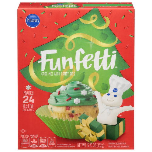 Pillsbury Funfetti Cake Mix with Candy Bits