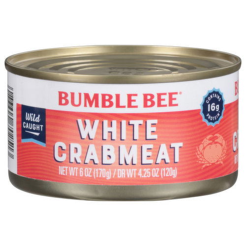 Bumble Bee Crabmeat, White