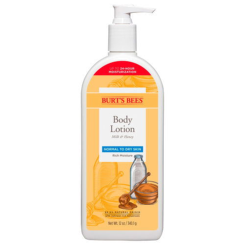 Burt's Bees Body Lotion, Milk & Honey