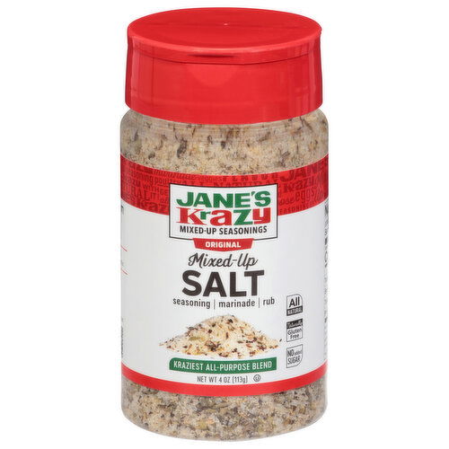 Jane's Krazy Mixed-up Seasonings Salt, Mixed-Up, Original