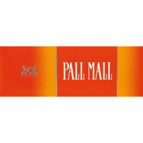 Pall Mall Cigarettes, Orange, 100's