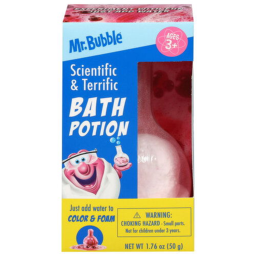 Mr. Bubble Bath Potion