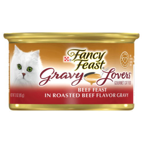 Fancy feast gourmet wet gravy lovers cat canned food hotsell