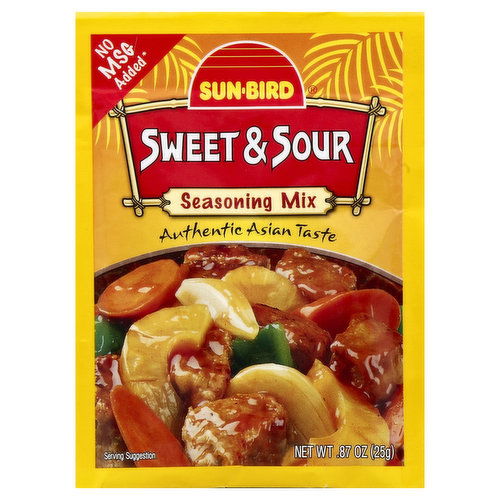 Sun Bird Seasoning Mix, Sweet & Sour