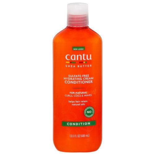 Cantu Conditioner, Hydrating Cream, Sulfate-Free, Shea Butter