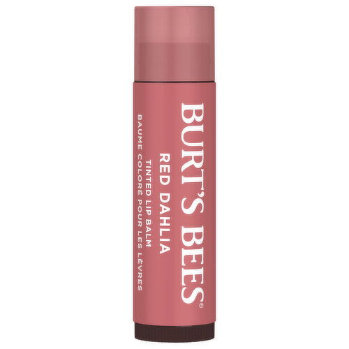 Burt's Bees Tinted Red Dahlia Lip Balm
