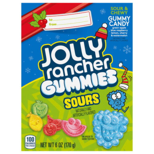 Jolly Rancher Gummy Candy, Sours, Sour & Chewy