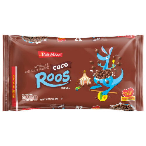 Malt O Meal Roos Cereal, Coco, Super Size