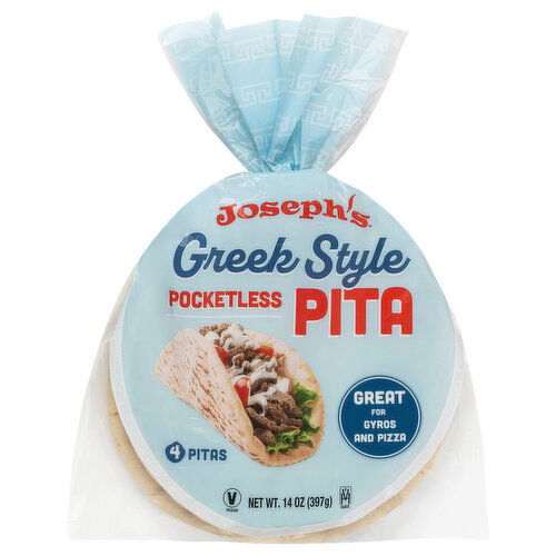Joseph's Greek Style Pocketless Pita
