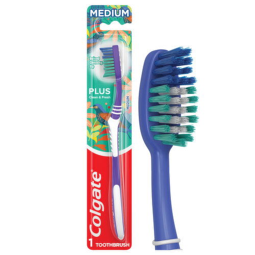 Colgate Plus Adult Manual Toothbrush