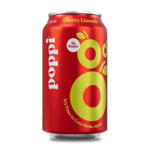 Poppi Cherry Limeade Single Can