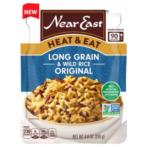 Near East Heat & Eat Long Grain & Wild Rice, Original