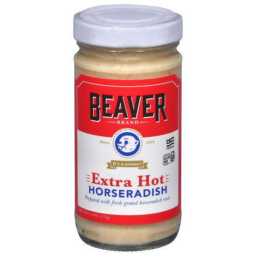 Beaver Brand Extra Hot Horseradish