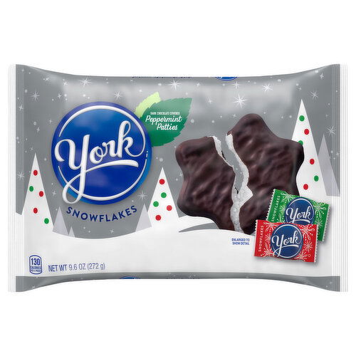 York Snowflakes Peppermint Patties