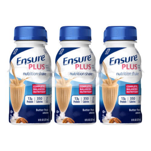 Ensure Plus Nutrition Shake Butter Pecan Ready-to-Drink