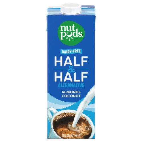 Nutpods Half & Half Alternative, Almond + Coconut, Dairy-Free