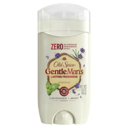 Old Spice GentleMans Blend Old Spice GentleMan's Collection Deodorant, Lavender & Mint, 3.0 oz