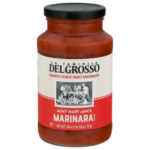 DelGrosso Sauce, Aunty Mary Ann's Marinara