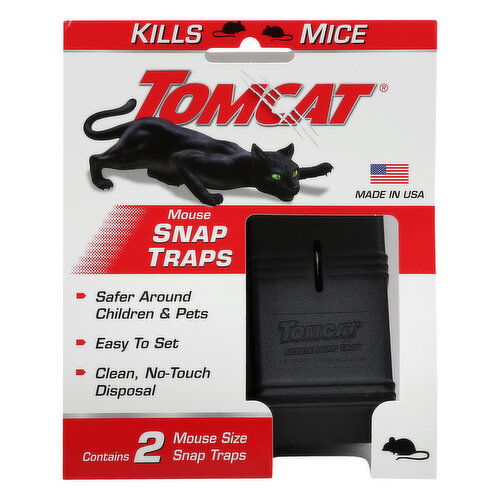 Tomcat Snap Traps, Mouse