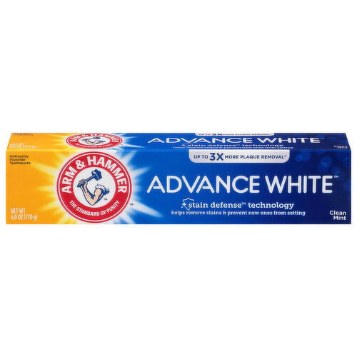 Arm & Hammer Advance White Toothpaste, Clean Mint