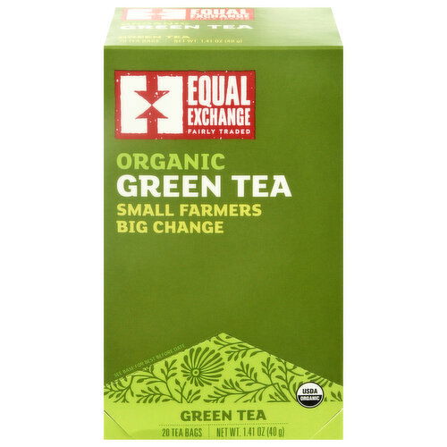 Equal Exchange Organic Tea Bags Green Tea