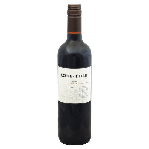 Leese Fitch Red Wine, Firehouse, California, 2014