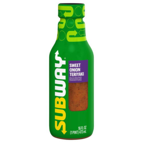 Subway Sauce, Sweet Onion Teriyaki