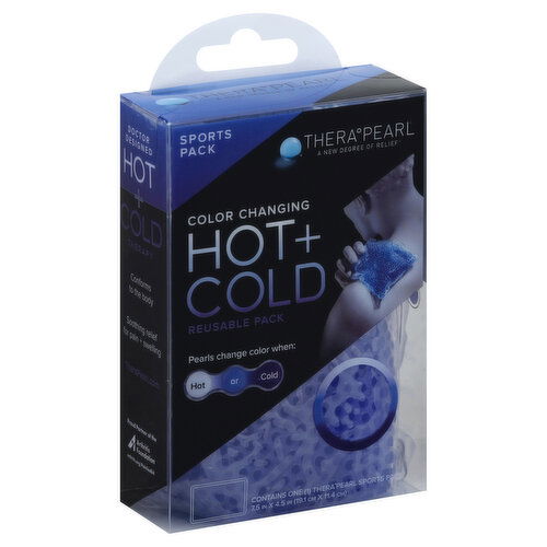 TheraPearl Sports Pack, Hot + Cold, Reusable Pack