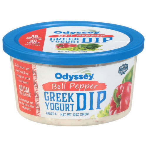 Odyssey Yogurt Dip, Greek, Bell Pepper