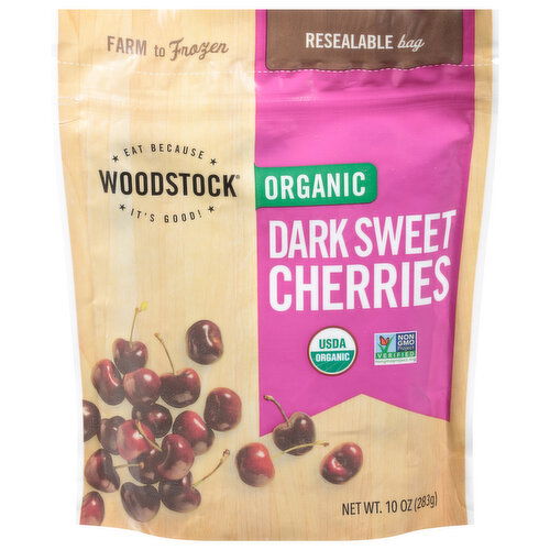 Woodstock Organic Dark Sweet Cherries