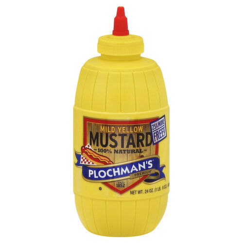 Plochman's Premium Mustard, Mild Yellow