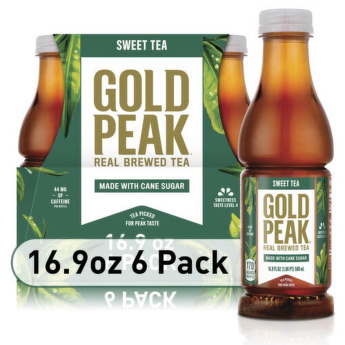 Gold Peak  Sweetened Black Iced Tea Drink, 16.9 fl oz